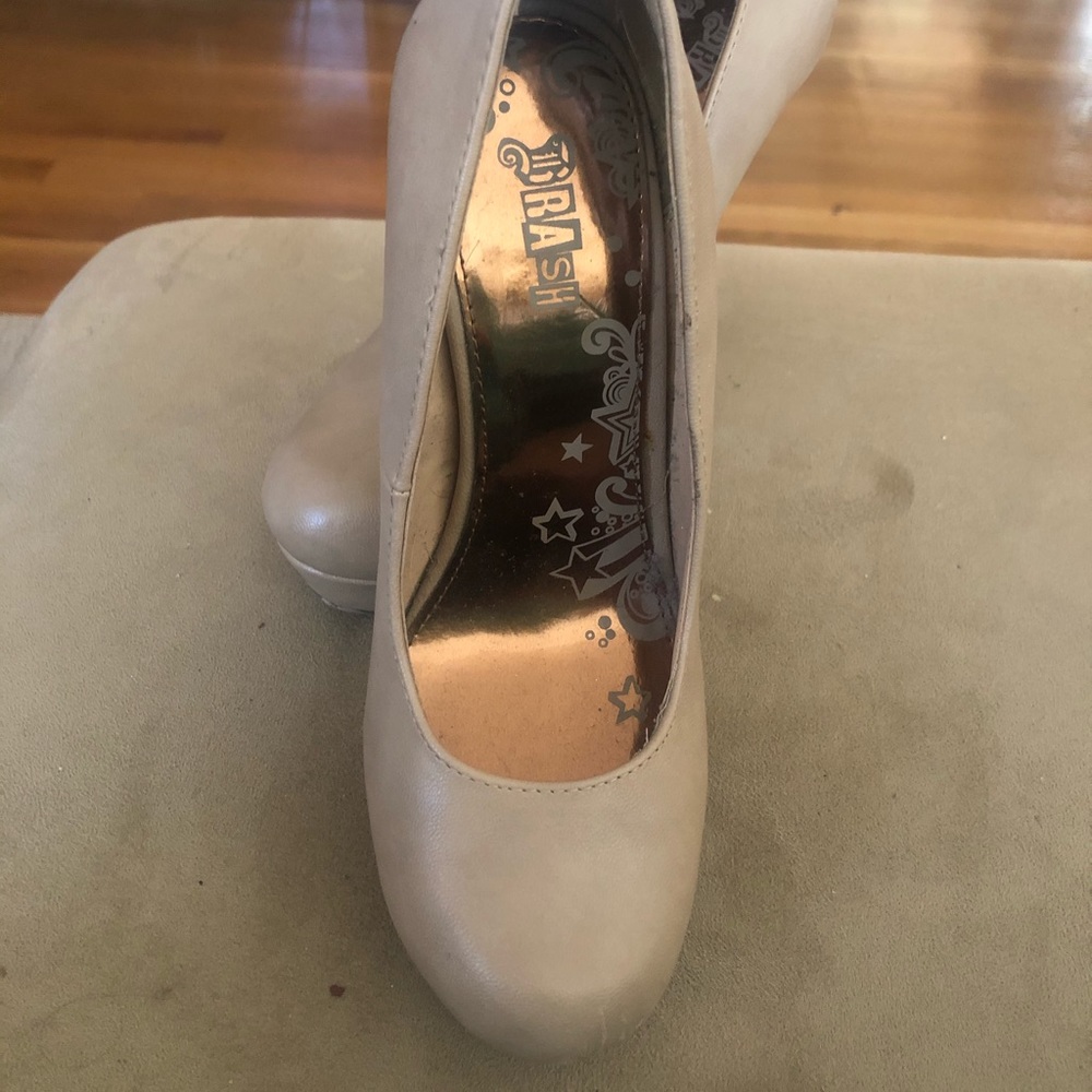 Nude Platform Heels